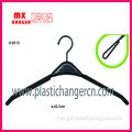 black color anti slip hanger,plastic clothes anti slip hanger,clothes hangers